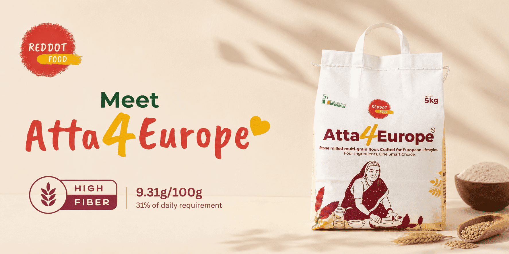 Stone milled flour, Ireland, Reddot Food Store